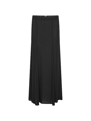 Rotate - Maxi mermaid skirt Black